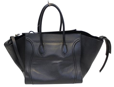 celine shopper schwarz|celine handbags black.